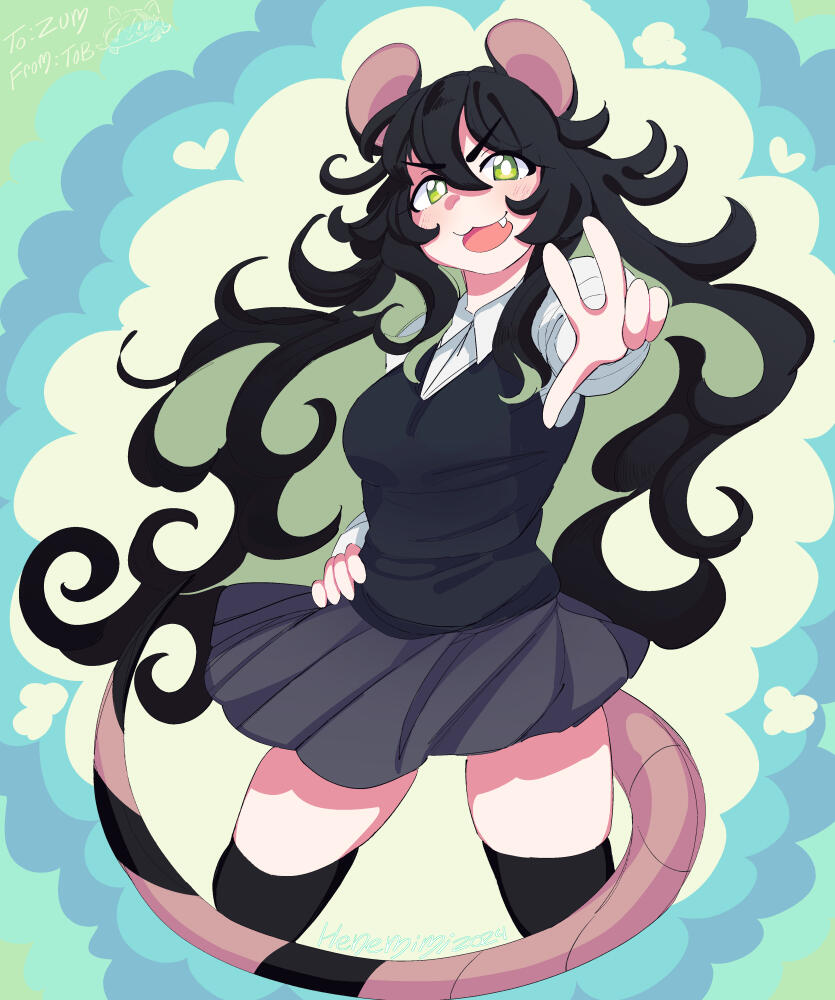 Vtuber Zuma commission by Tobs