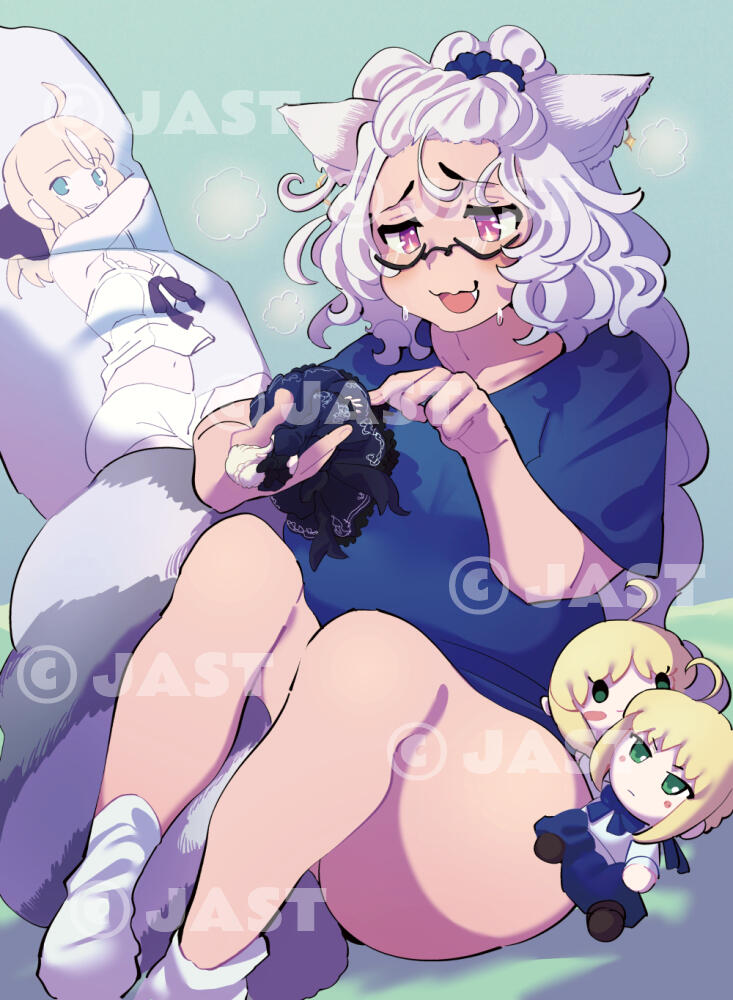 Vtuber Yozora Aoi illustration produced with JAST.